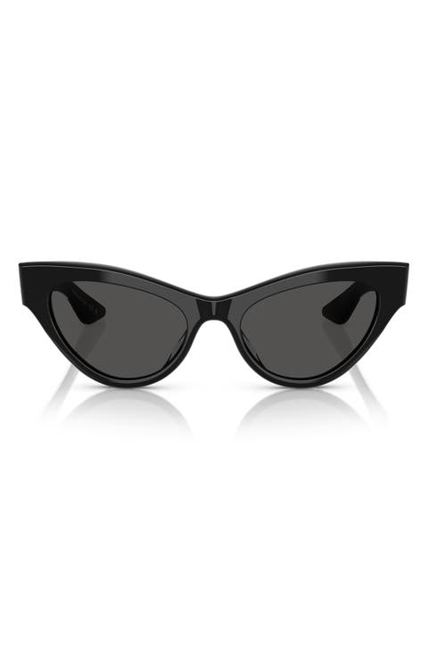 x KHAITE 54mm Cat Eye Sunglasses