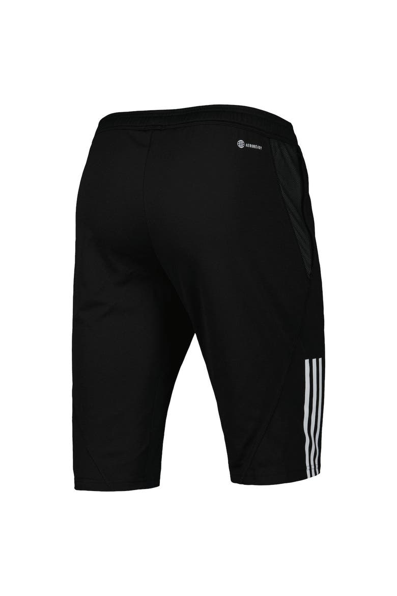 Men's adidas Black Atlanta United FC 2023 On-Field Training AEROREADY Half Pants, Alternate, color, Black