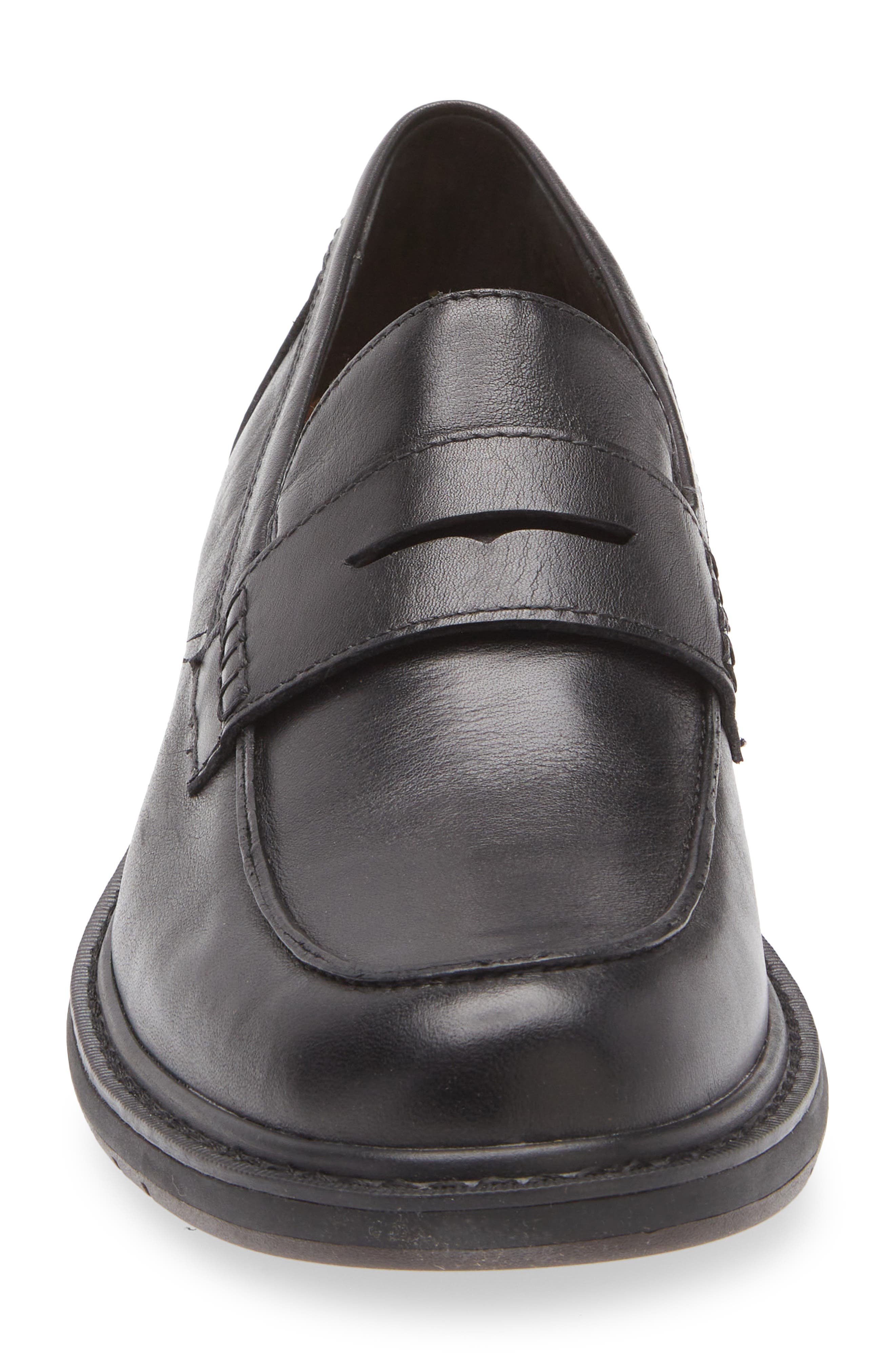 Align Archer Penny Loafer, Alternate, color, Black