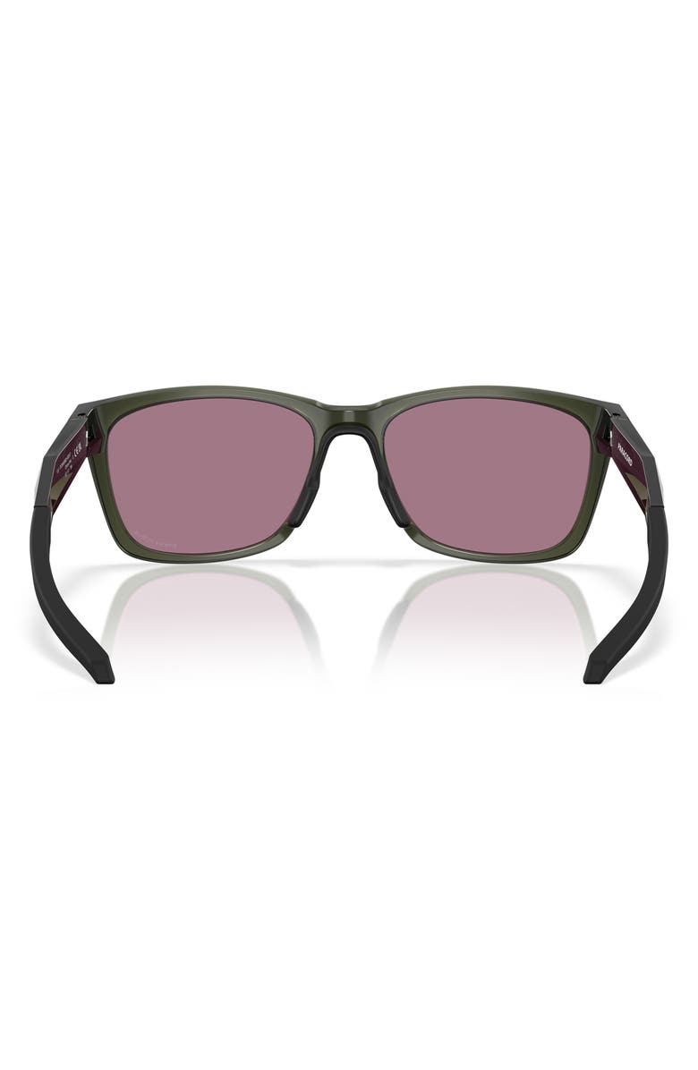 Oakley 57mm Prizm<sup>™</sup> Polarized Square Sunglasses, Alternate, color, Olive
