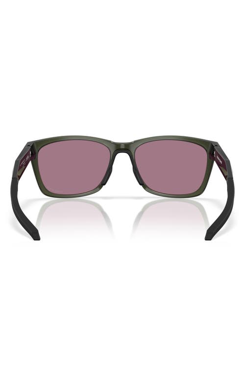 Oakley 57mm Prizm™ Polarized Square Sunglasses In Olive