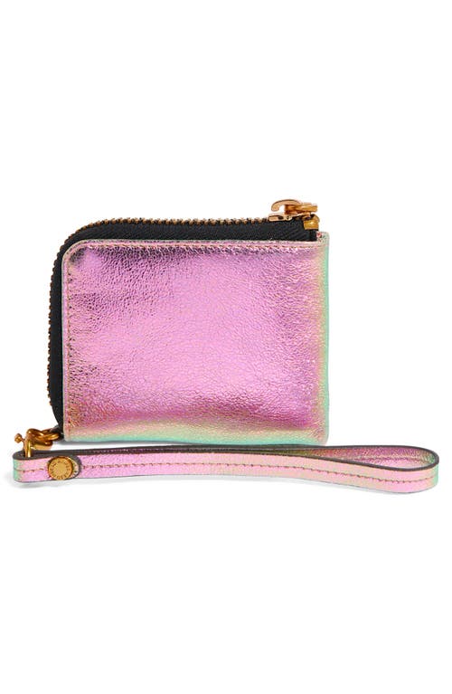 Aimee Kestenberg Ava Leather Wristlet Wallet In Mystic Iridescent