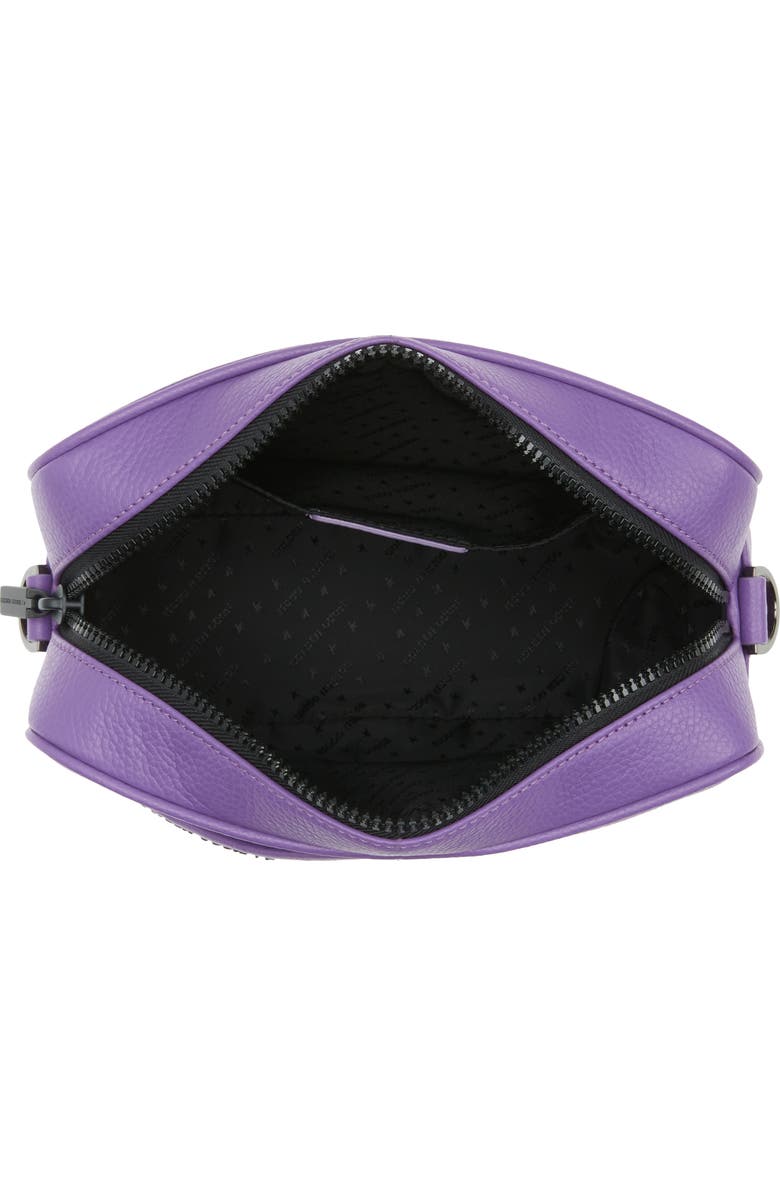 Golden Goose Star Leather Crossbody Camera Bag, Alternate, color,