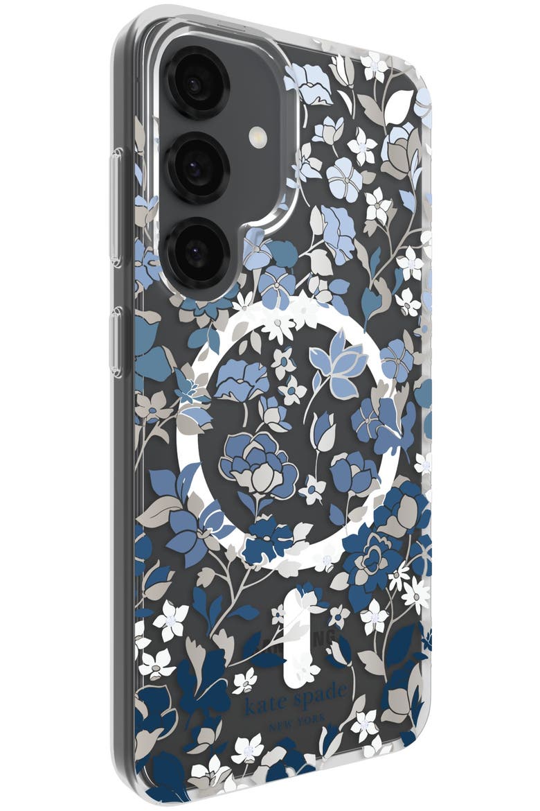 Protective Hardshell Case with Magnet for Samsung Galaxy S25, Alternate, color, Blue Multicolor