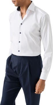 Eton Contemporary Fit Organic Cotton Dress Shirt