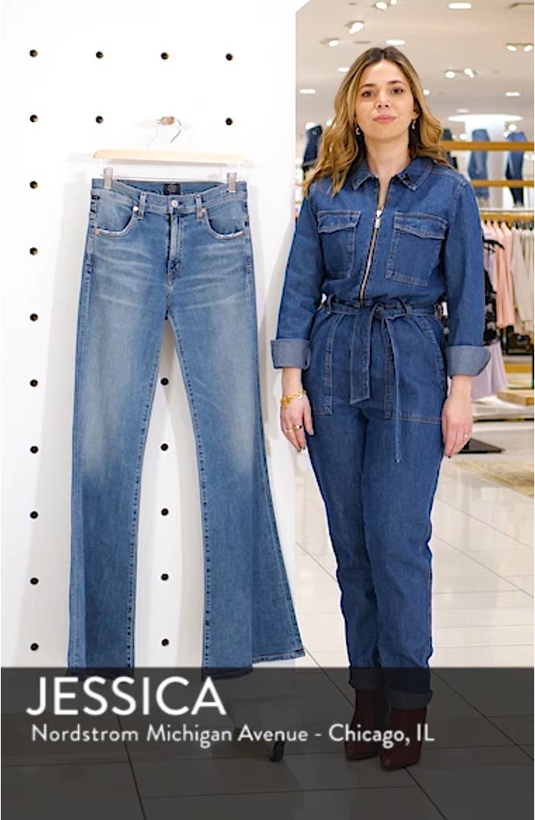 Chloe High Waist Flare Jeans, sales video thumbnail