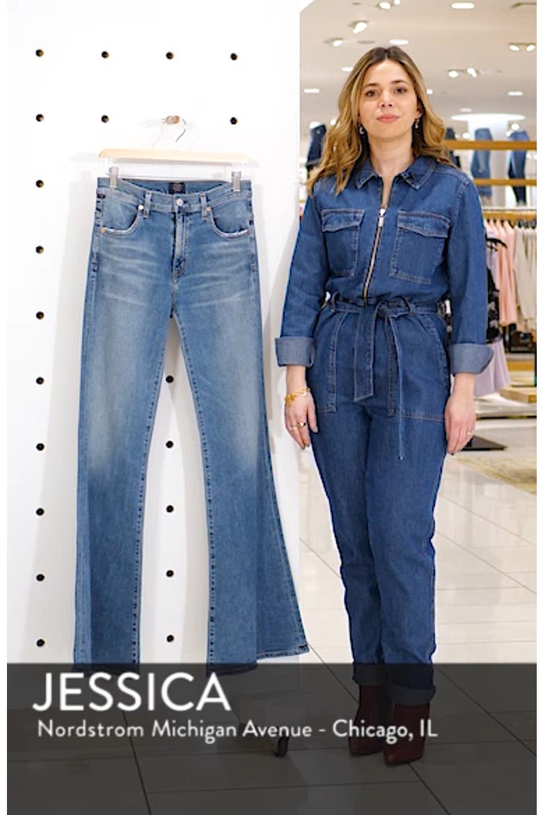 Chloe High Waist Flare Jeans video