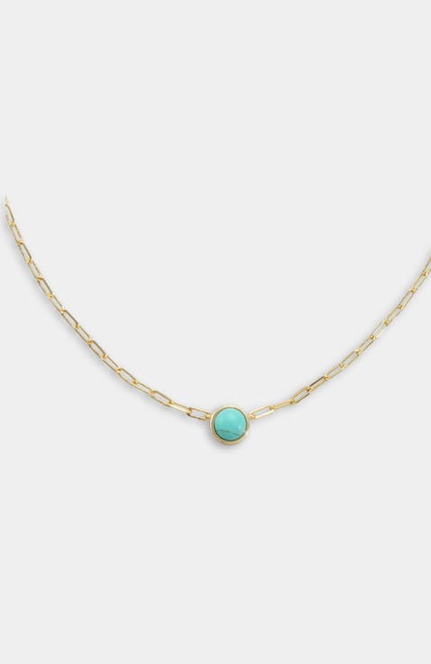Ava Paperclip Necklace