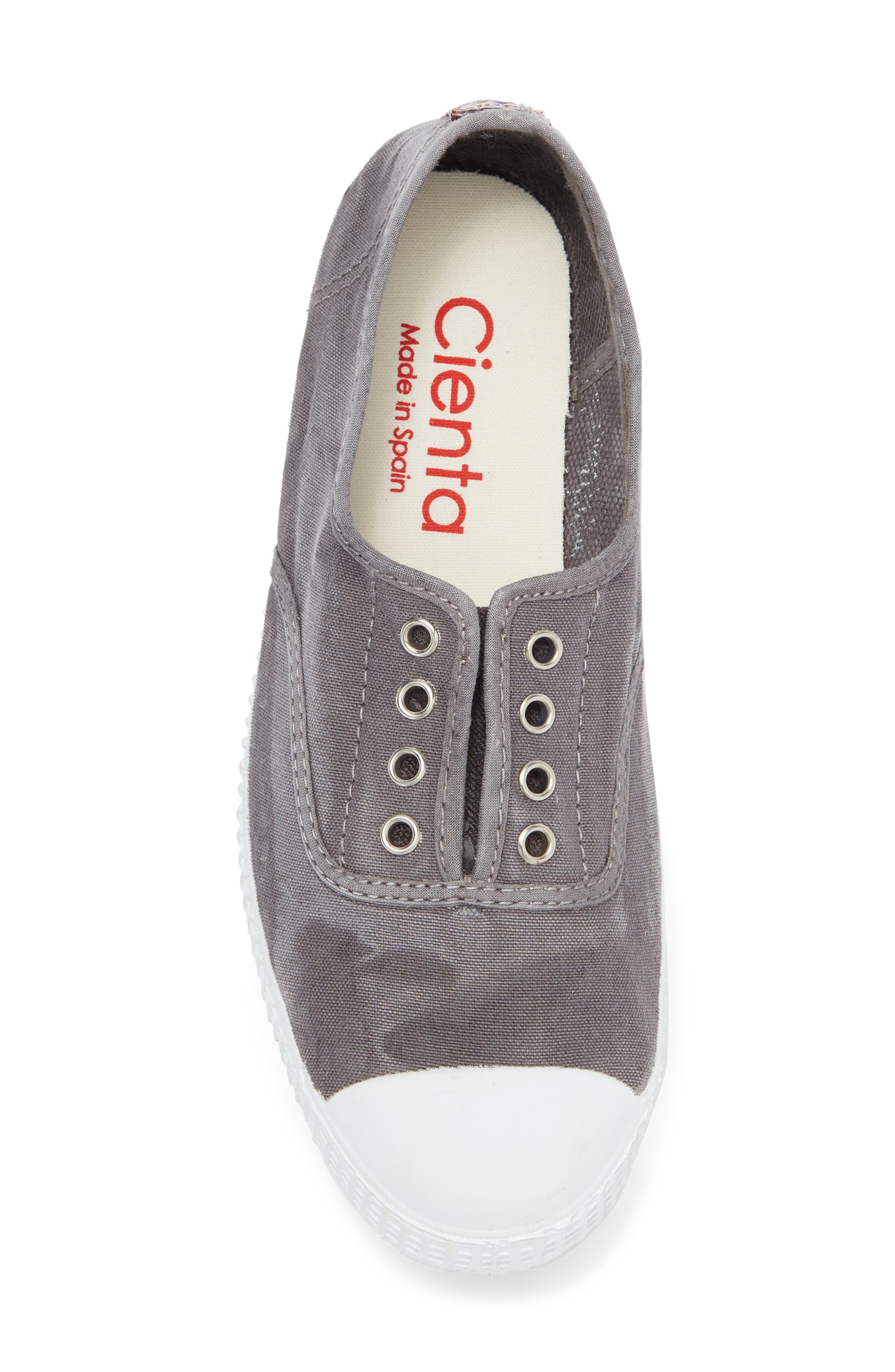 Cienta Laceless Slip-On Sneaker, Alternate, color, 