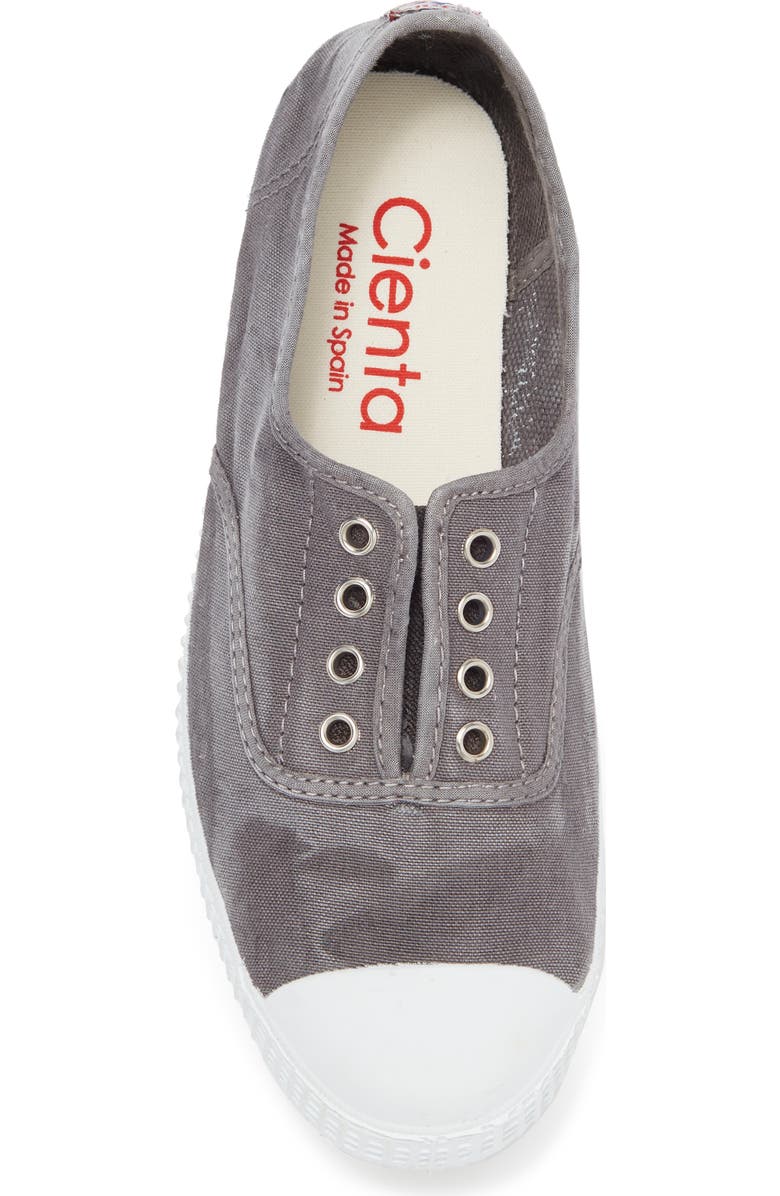 Cienta Laceless Slip-On Sneaker, Alternate, color,