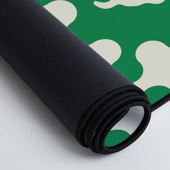 Folk Flower Forest Desk Mat