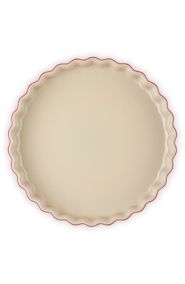 Le Creuset 10-Inch Tarte Dish, Alternate, color, Cerise