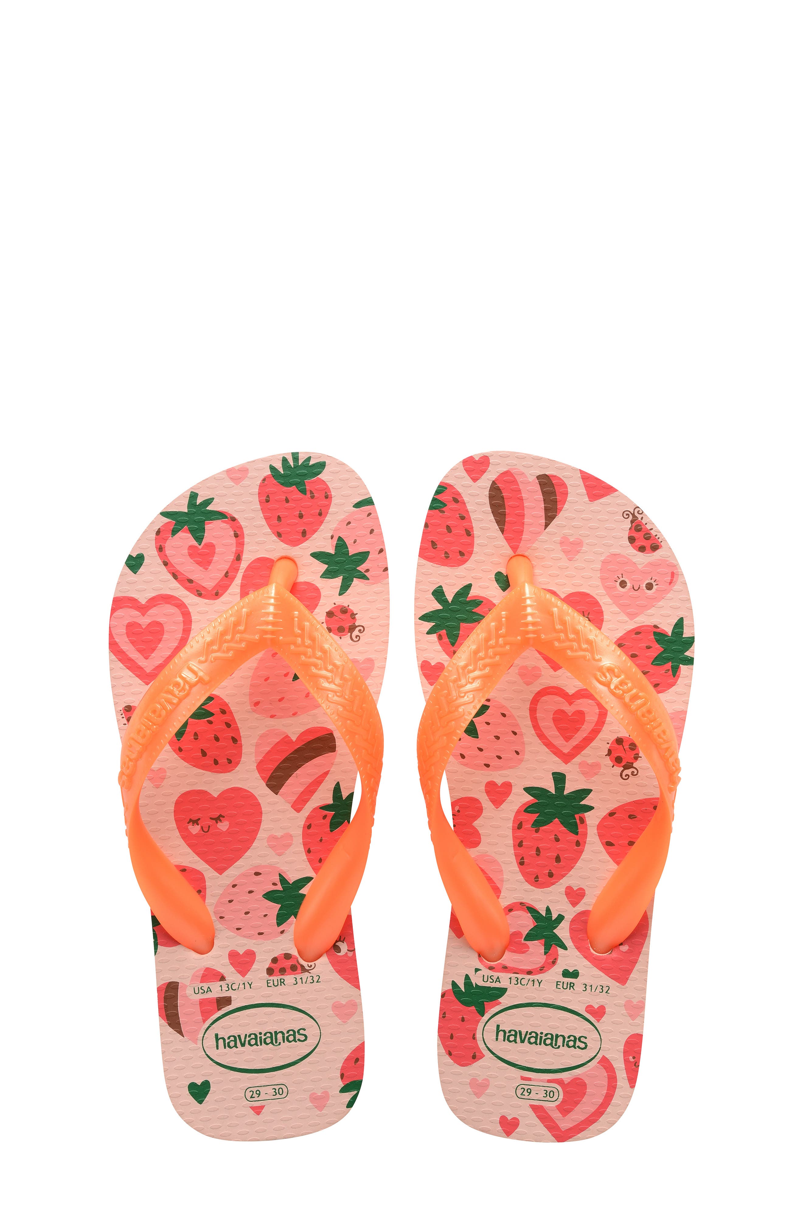 Havaianas Kids' Flores Flip Flop, Alternate, color, 