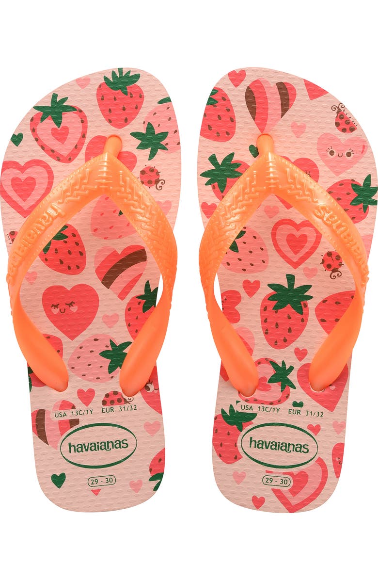 Havaianas Kids' Flores Flip Flop, Alternate, color,