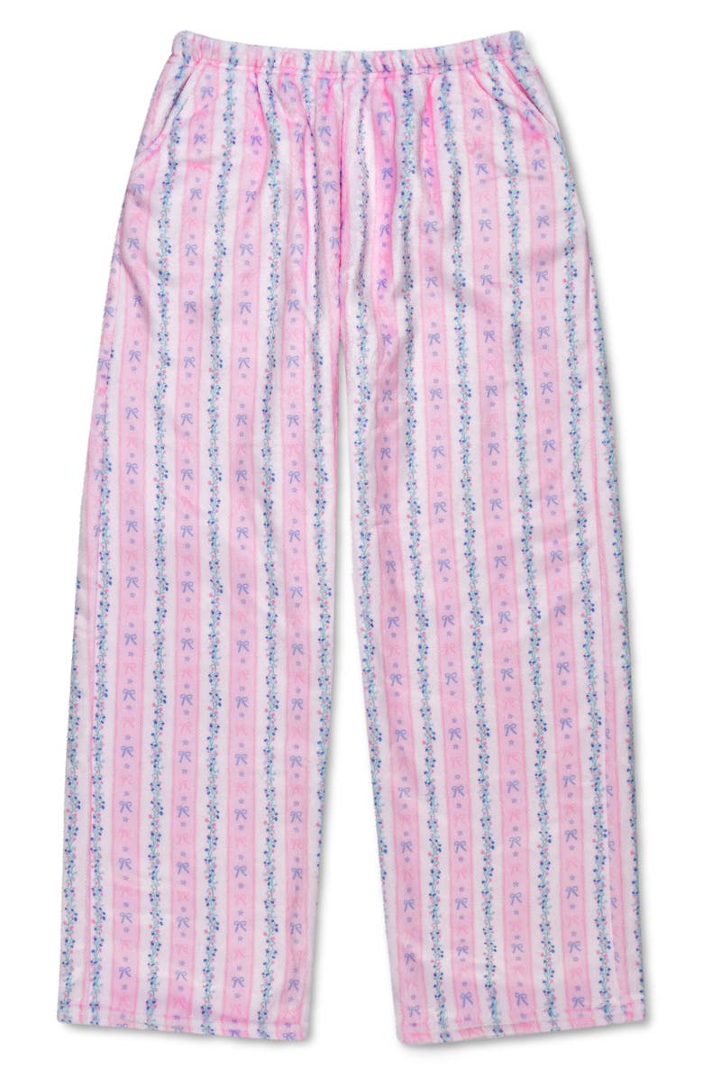 Iscream Kids' Floral Stripe Pajama Pants, Main, color, 