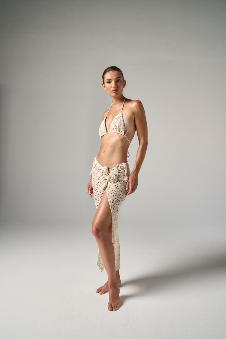 Coco Skirt, Alternate, color, Oat