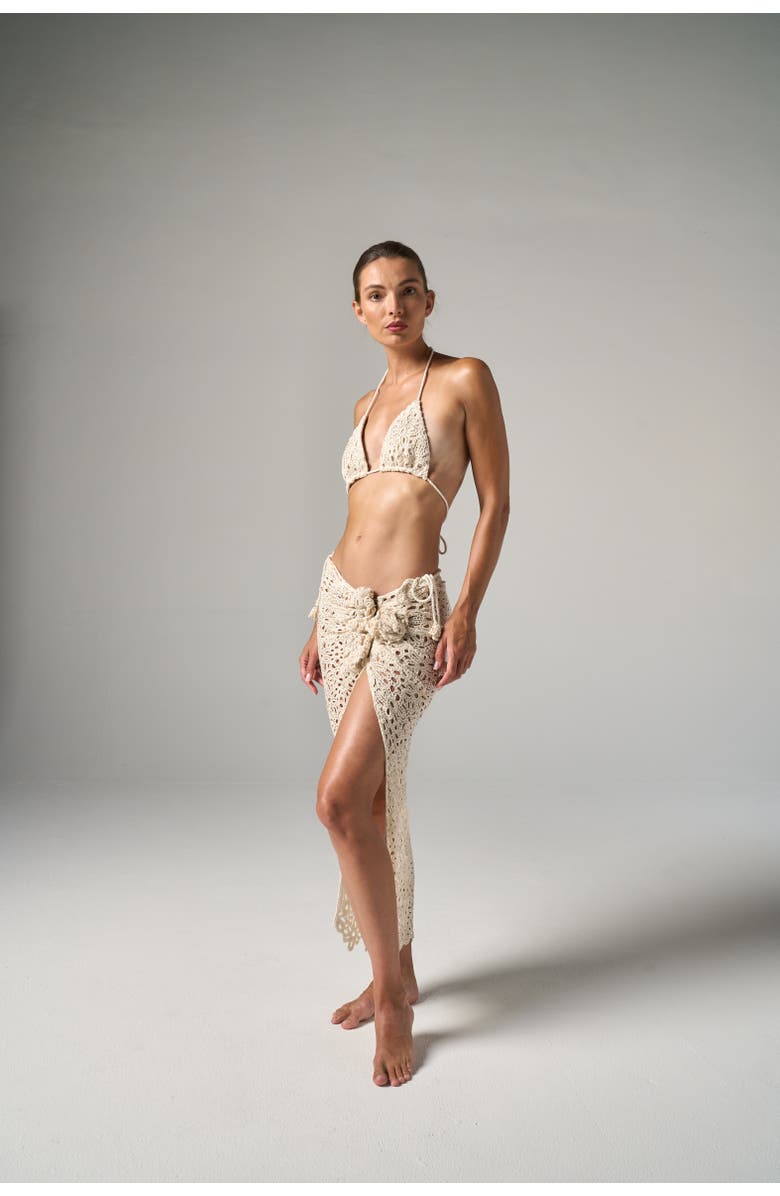 JBQ Coco Skirt, Alternate, color, Oat