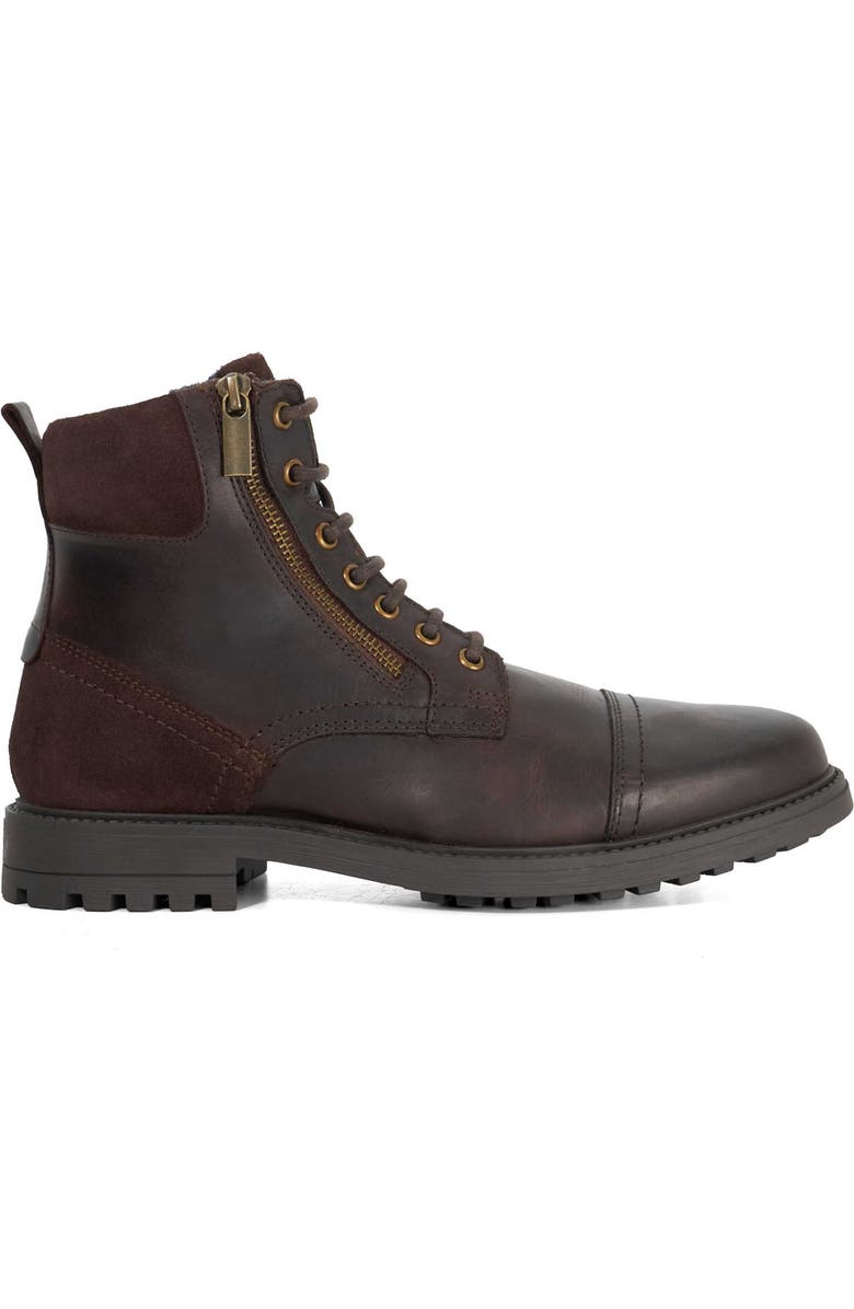 Dune London Cayden Boot, Alternate, color, Dark Brown