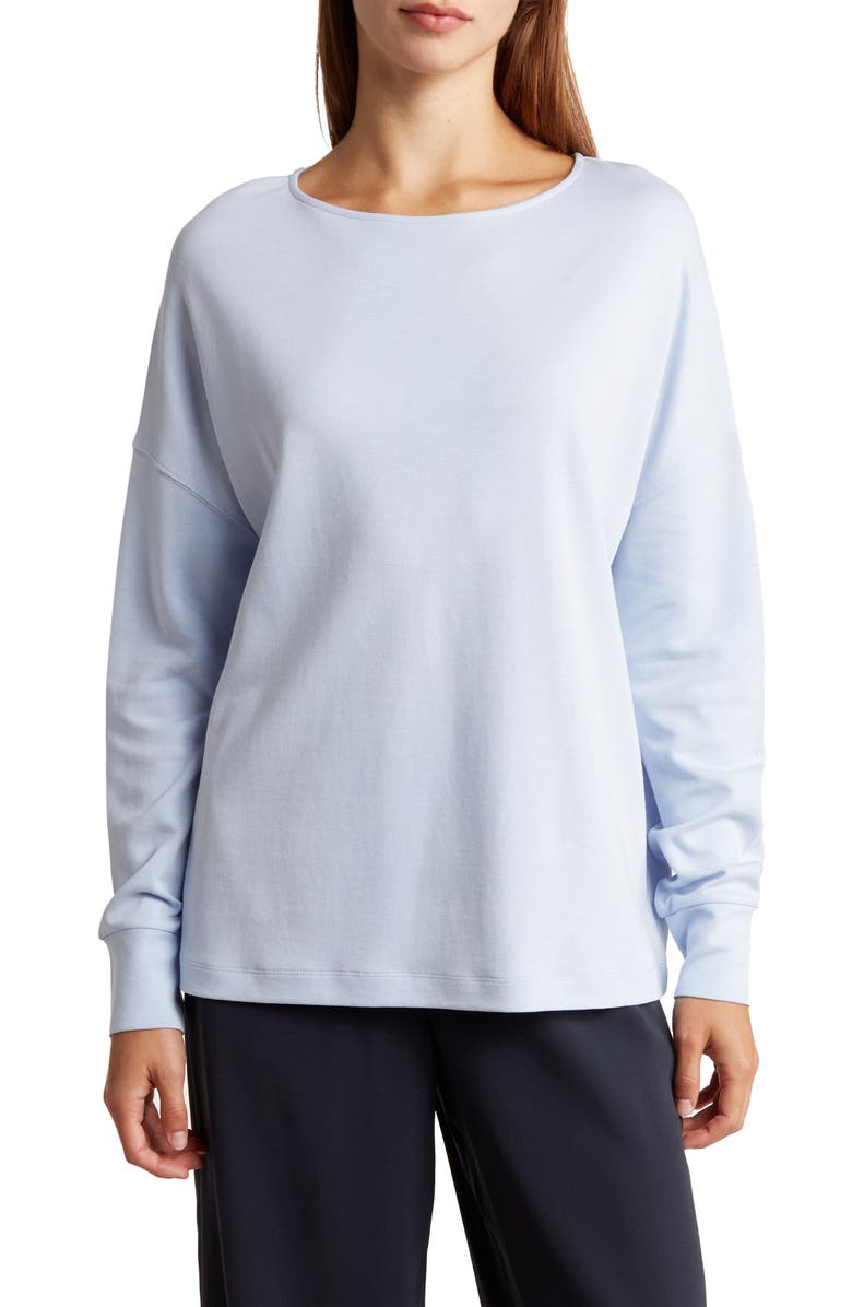 Vince Cotton Blend Pullover Sweater, Main, color, 
