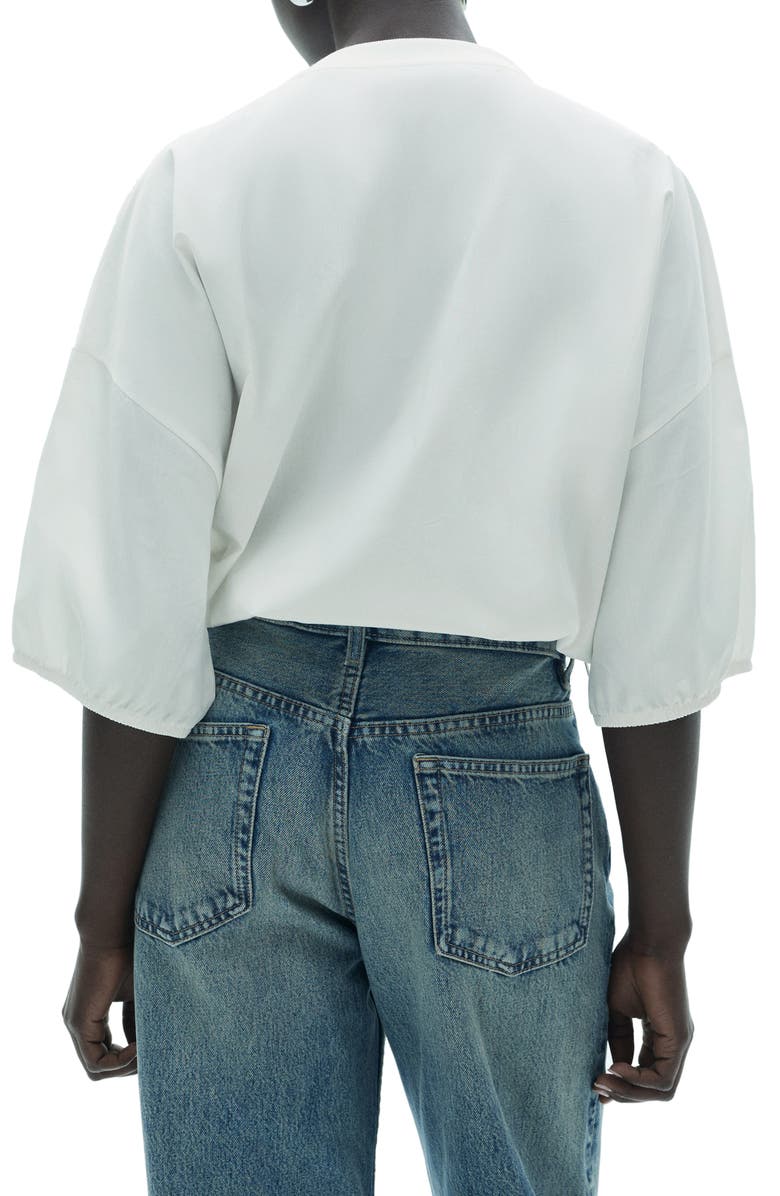 MANGO Oversize Cargo Pocket Cotton T-Shirt, Alternate, color, 