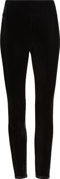 Hue High Waist Velvet Leggings