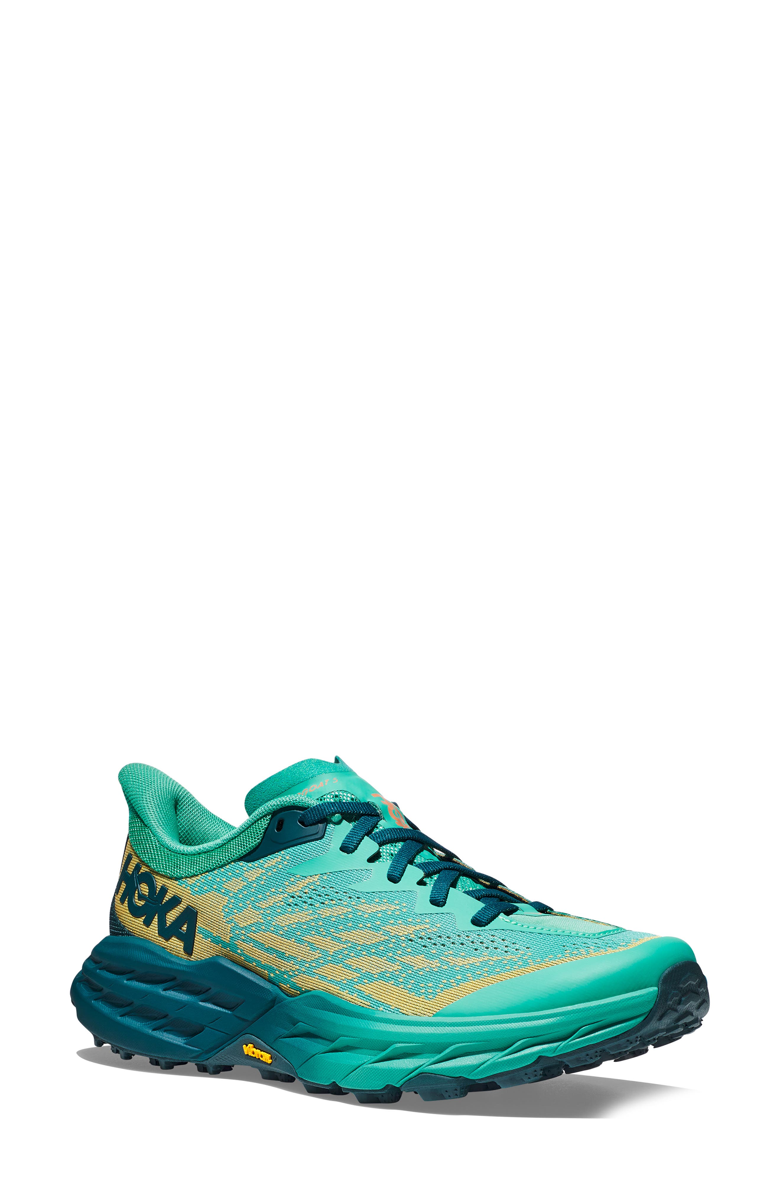 Speedgoat 5 Trail Running Shoe, Main, color, DEEP TEAL / WATER GARDEN