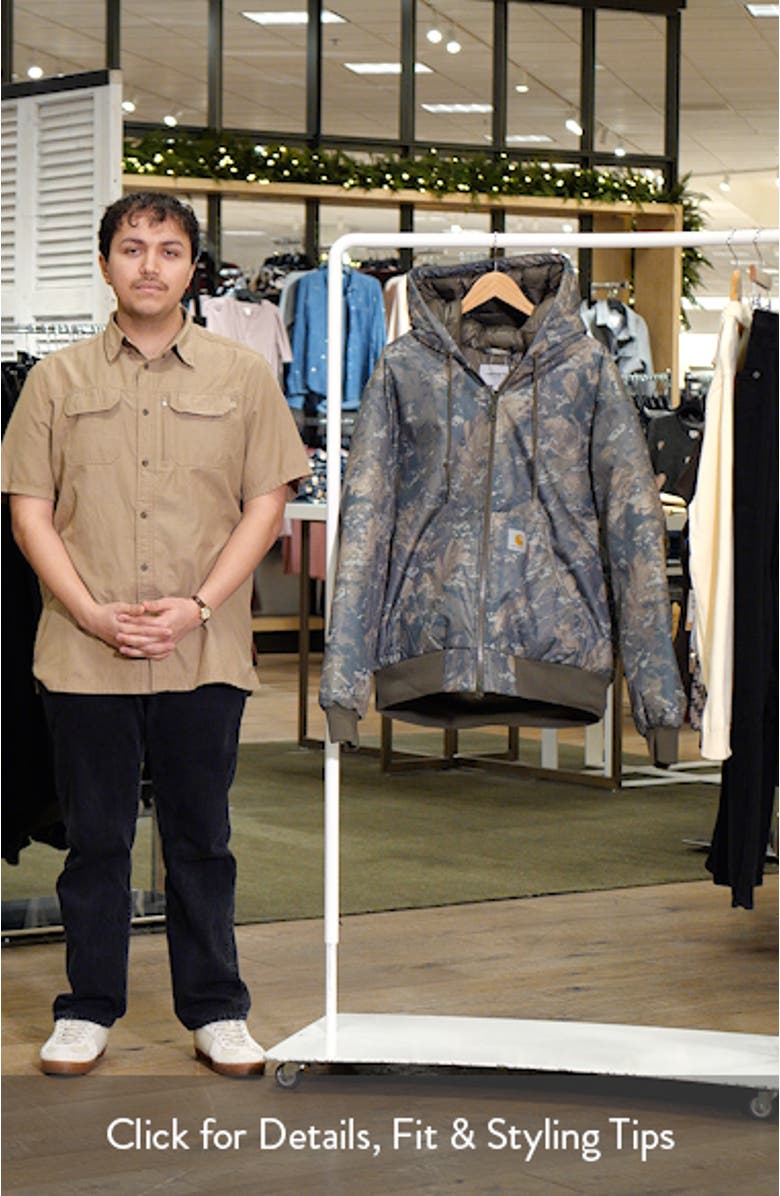 Water Repellent Active Cold Padded Nylon Jacket, sales video thumbnail