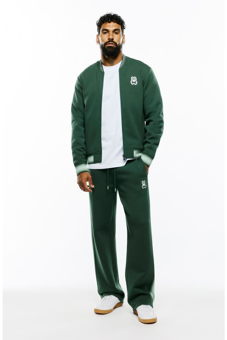 Jaydon Wide Leg Track Pants, Alternate, color, PINE NEEDLE