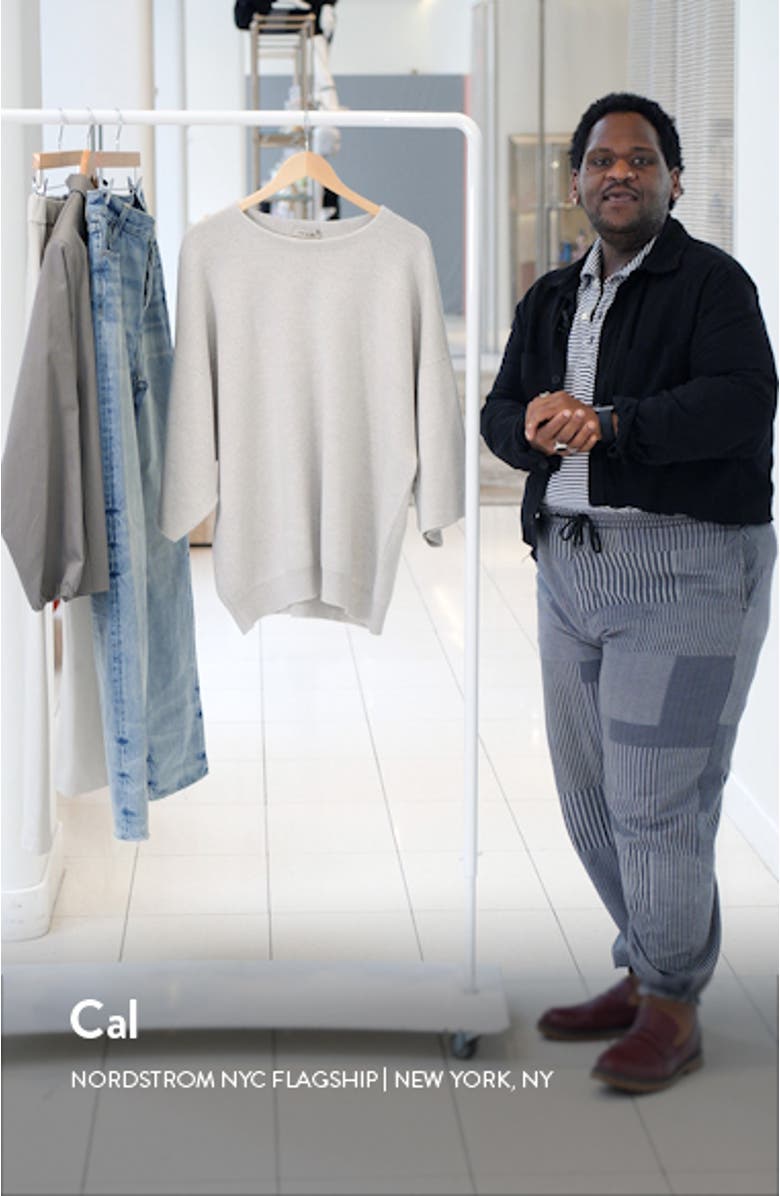 Eternal Lightweight Merino Wool Short Sleeve Sweater, sales video thumbnail