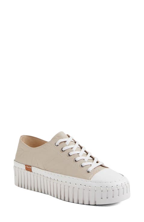 Baselo Leather Platform Sneaker