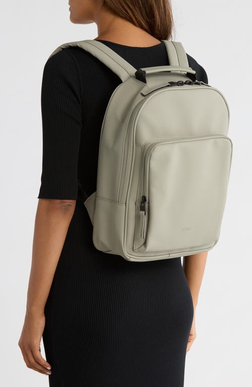 Rains Top-handle Front-pocket Backpack In Gray