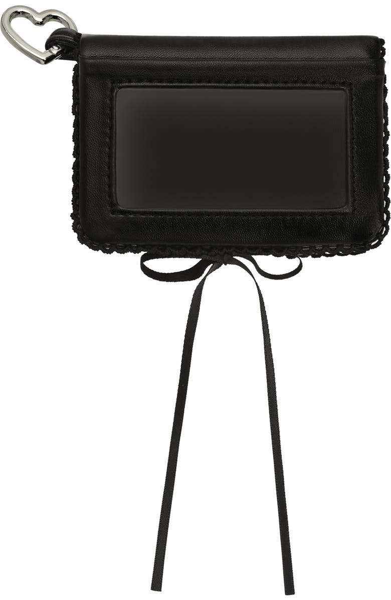 Stand Oil Embroidered Logo Wallet, Alternate, color,