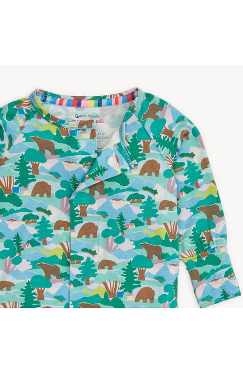 Magnetic Me Camo Cubs Convertible Romper In Green
