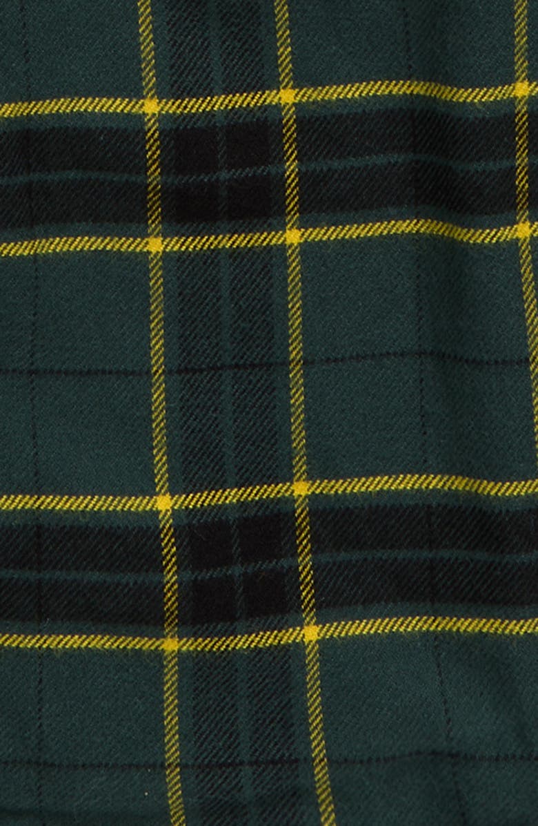 Vans Kids' Parkway II Plaid Cotton Hooded Snap-Up Shirt Jacket, Alternate, color, 