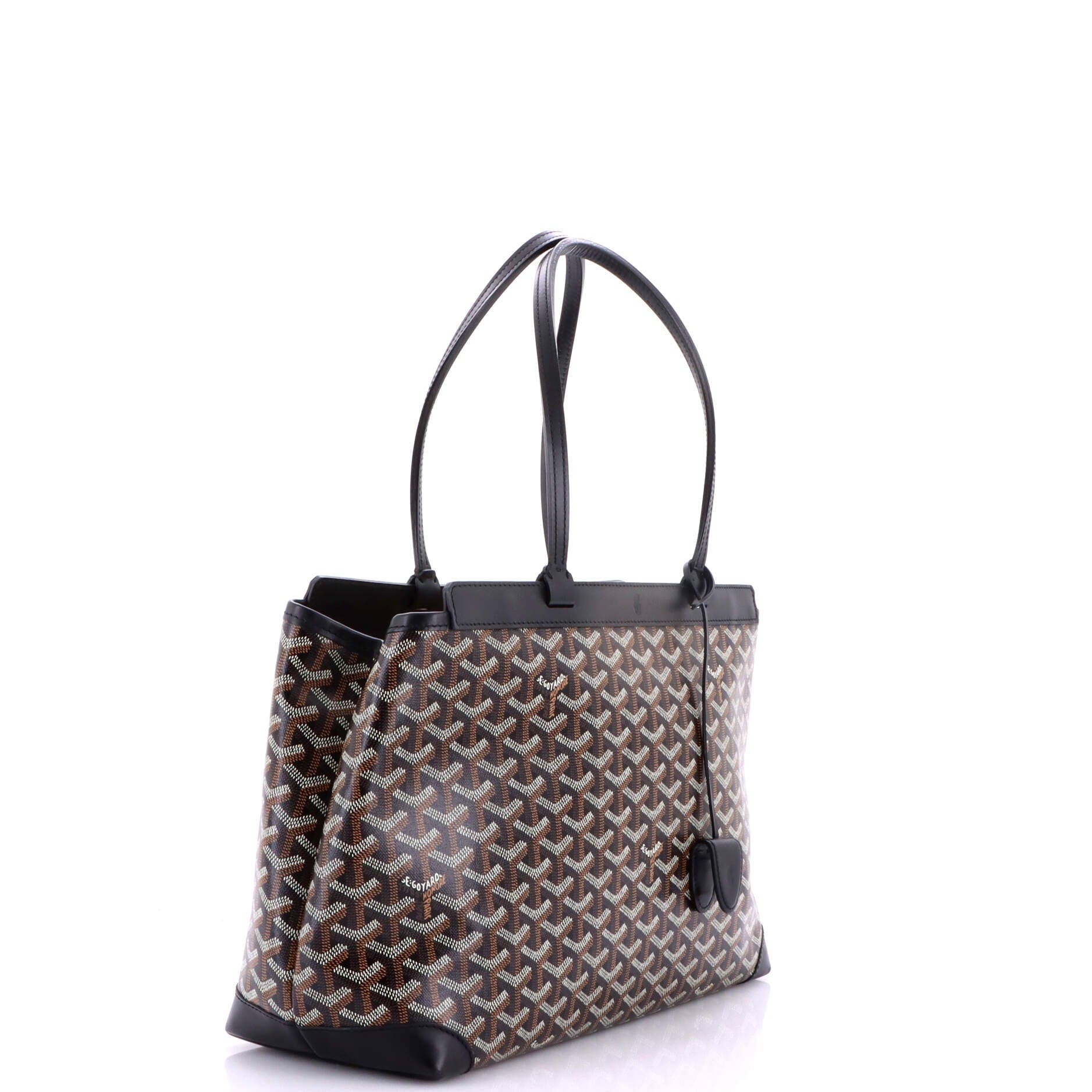 Bellechasse Bag Coated Canvas PM, Alternate, color, Black