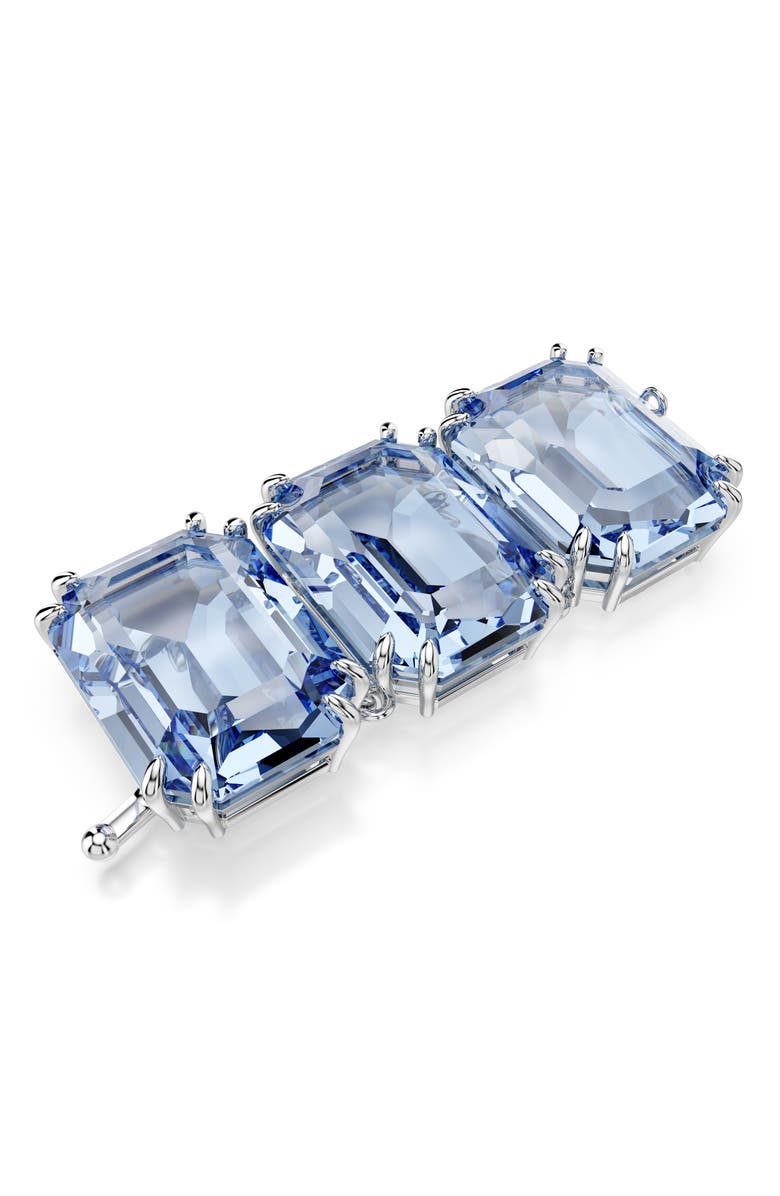 Swarovski Millenia Extender, Alternate, color, Rhodium/ Blue