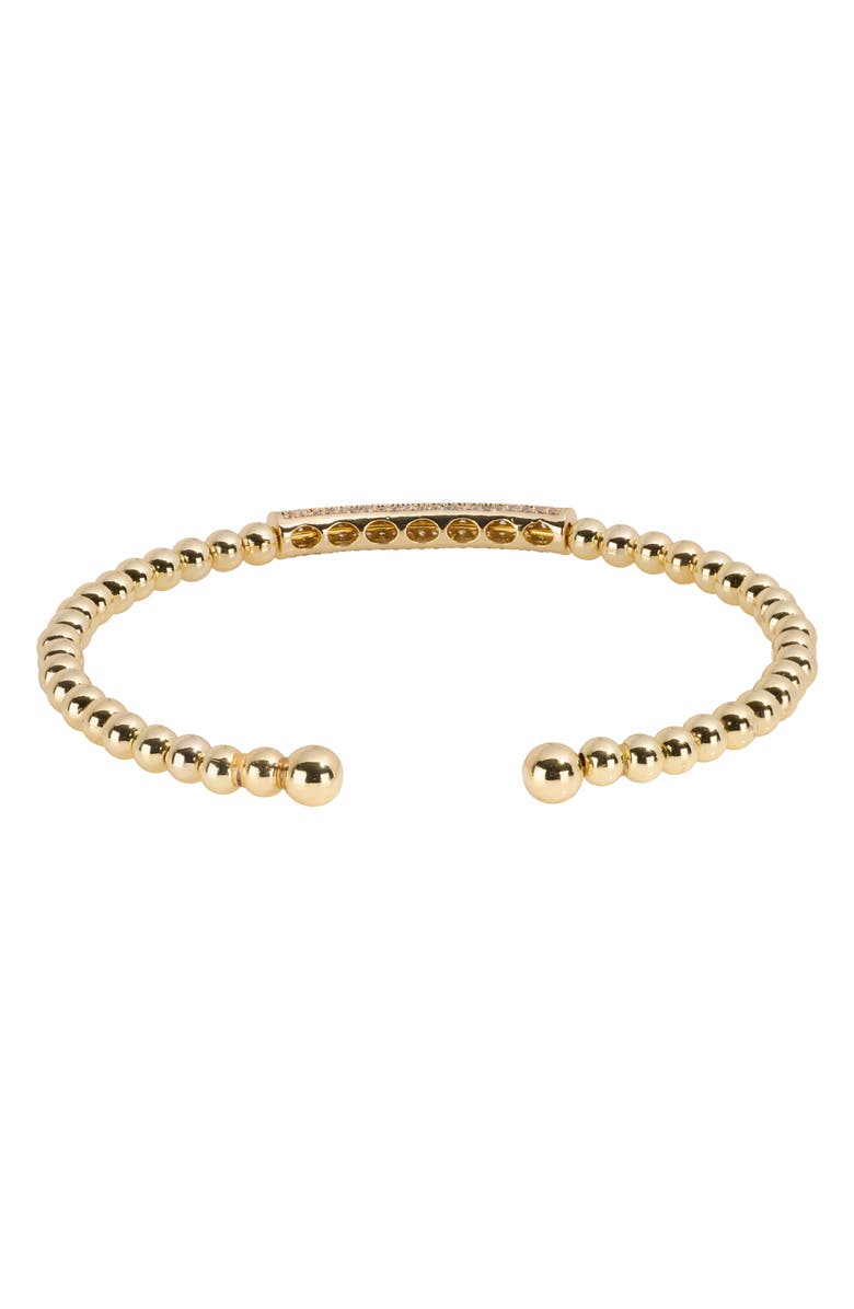 ATHRA LUXE Modern Muse Beaded Cuff Bracelet, Alternate, color, 