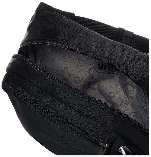 Pacsafe Vibe 100 Hip Pack In Jet Black