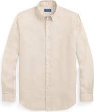 Polo Ralph Lauren Classic Fit Linen Button-Down Shirt