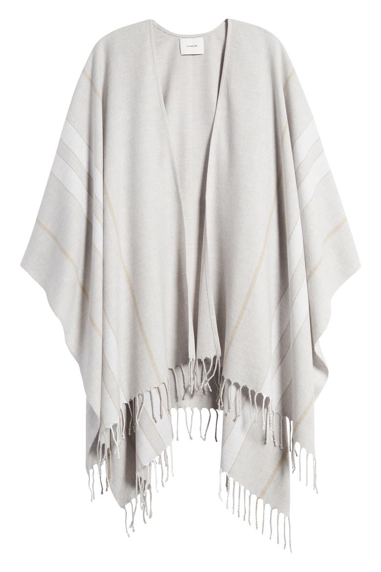 Cotton Blend Summer Wrap, Main, color, HEATHER GREY