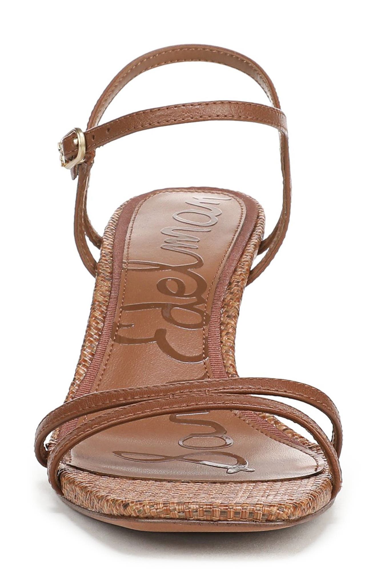 Presley Strappy Sandal, Alternate, color, RICH COGNAC