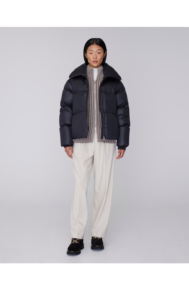 Quartz Co. GISELE SHORT | Down Puffer Jacket, Alternate, color,