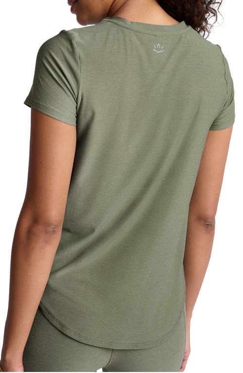 BEYOND YOGA BEYOND YOGA ON THE DOWN LOW T-SHIRT 
