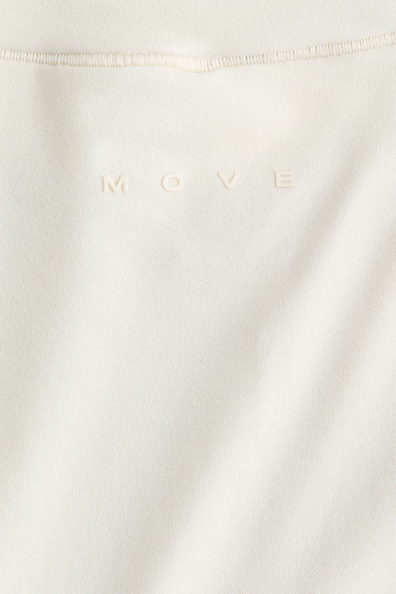Slim-fit Reflective Sports Top With Drymove, Alternate, color, Ivory