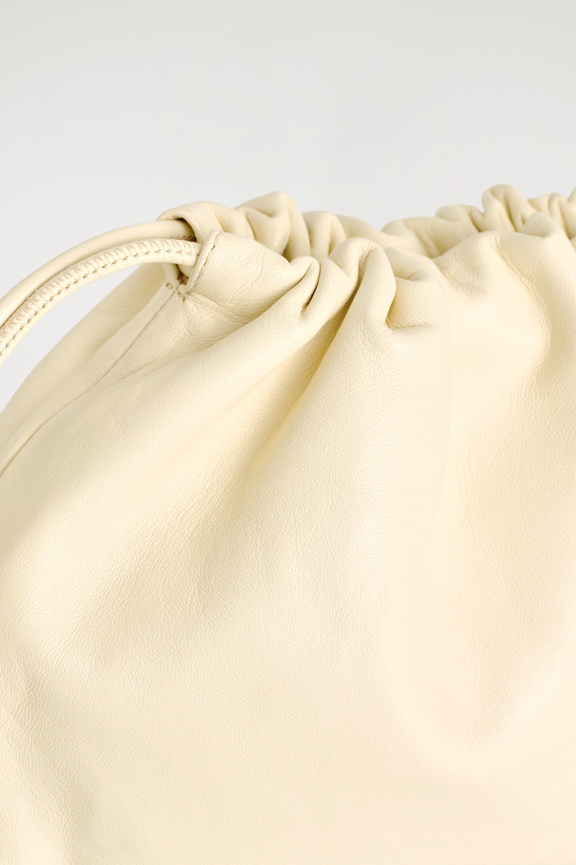 Mini Cavatelli Clutch Bag - Leather, Alternate, color, BUTTER YELLOW