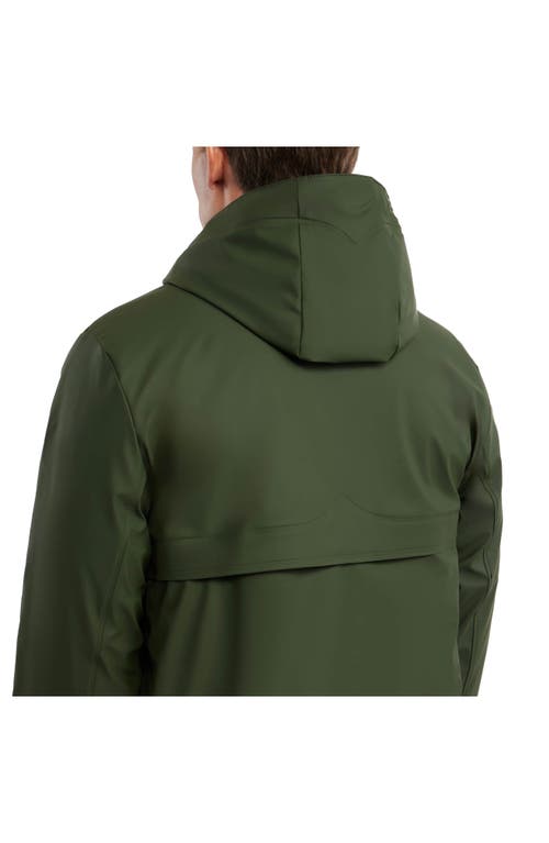 Hunter Mill Waterproof Rain Jacket In Green