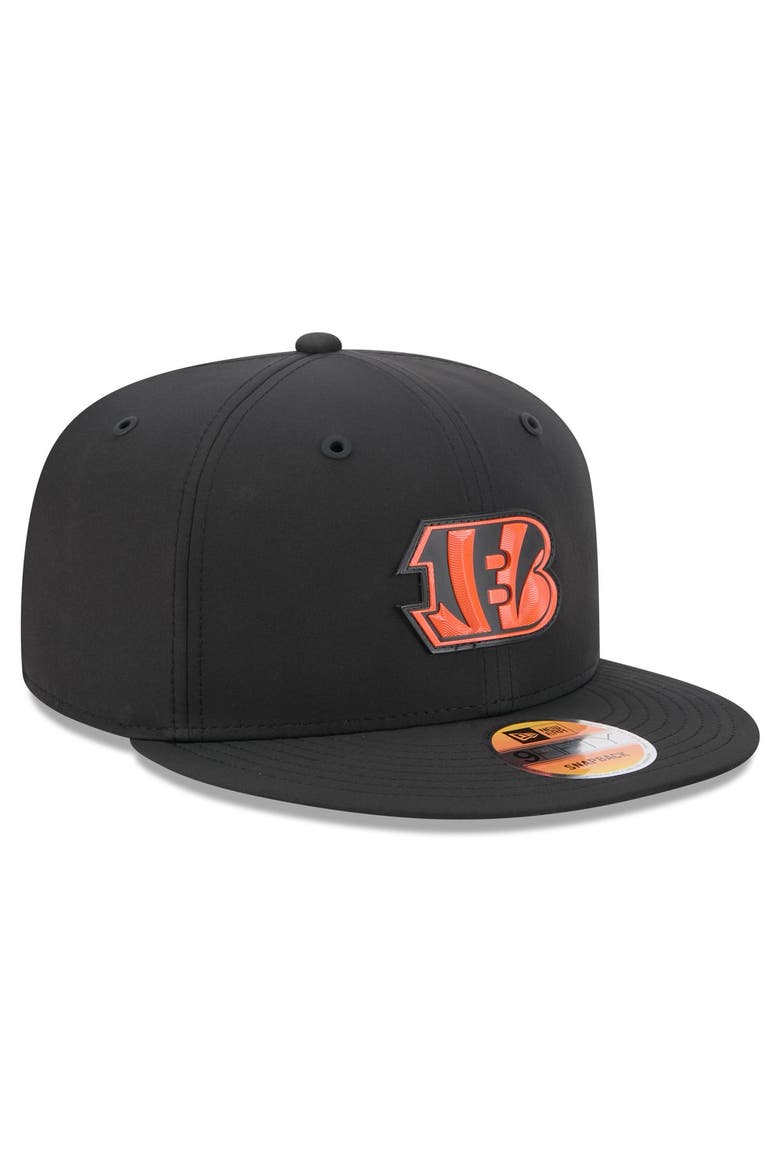 Men's New Era Black Cincinnati Bengals 2026 Sideline 9FIFTY Snapback Hat, Alternate, color, Black