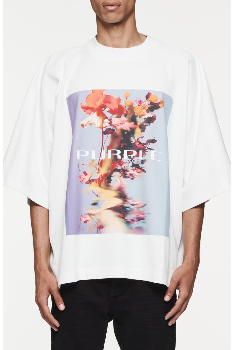 Oversize Graphic T-Shirt, Main, color, WHITE