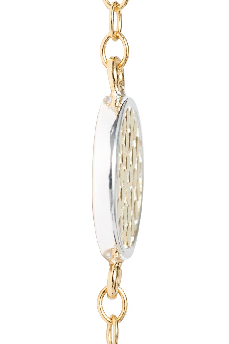 Long Multi Disc Station Necklace (Nordstrom Exclusive), Alternate, color, GOLD