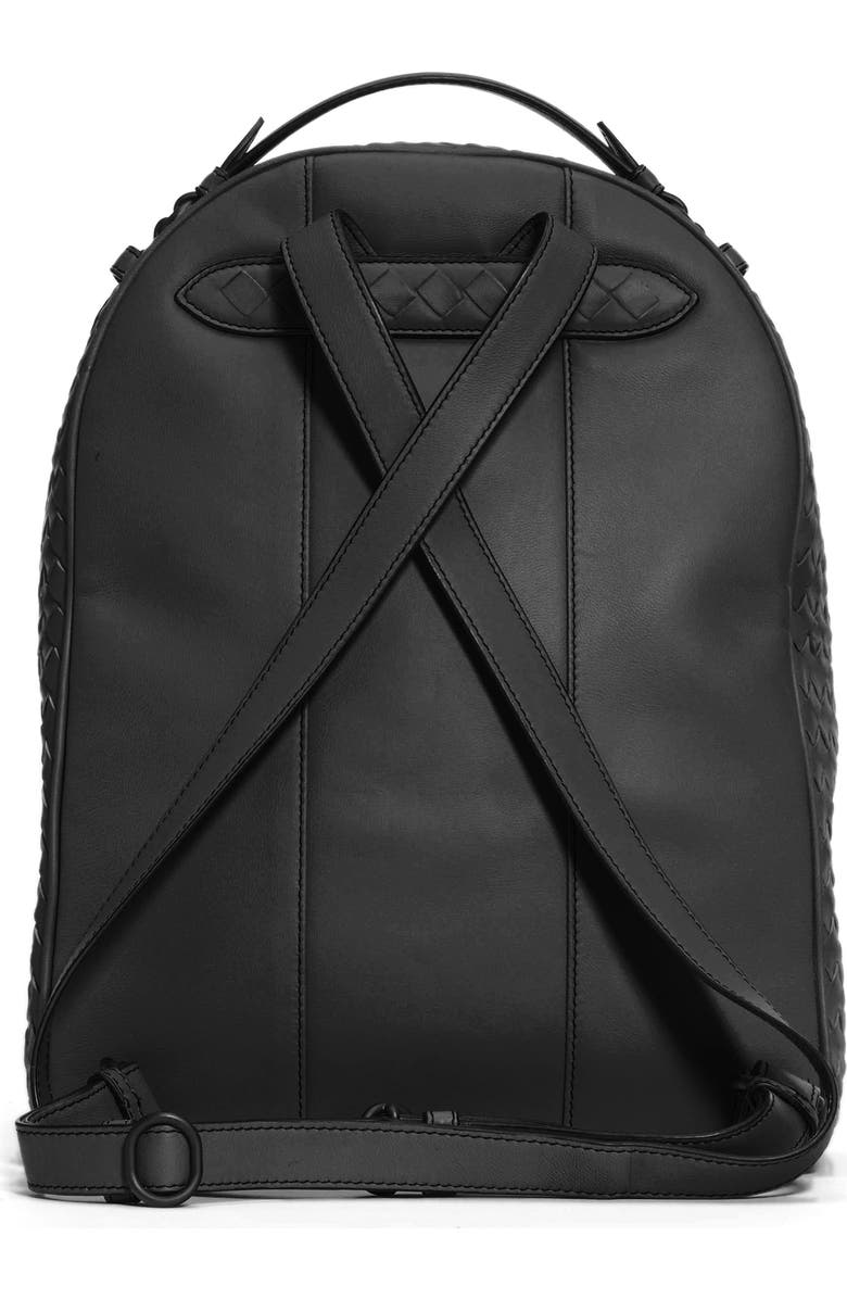 Bottega Veneta Intrecciato Leather Backpack, Alternate, color,